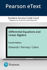 Abbildung von: Differential Equations and Linear Algebra - Pearson