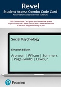 Cover: Revel for Social Psychology -- Combo Access Card - Pearson