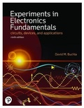Cover: Experiments in Electronics Fundamentals - Pearson