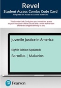 Cover: Revel for Juvenile Justice in America -- Combo Access Card - Pearson