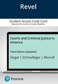 Cover: Revel for Courts and Criminal Justice in America -- Access Card - Pearson