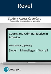 Abbildung von: Revel for Courts and Criminal Justice in America -- Access Card - Pearson