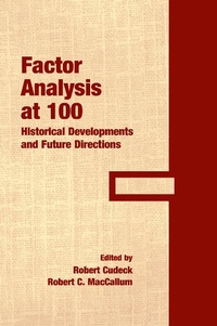 Enlarge image Cover: Factor Analysis at 100 - Routledge