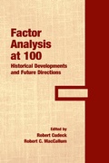 Cover: Factor Analysis at 100 - Routledge