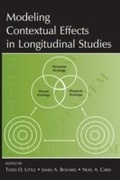 Cover: Modeling Contextual Effects in Longitudinal Studies - Routledge