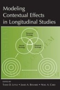 Enlarge image Cover: Modeling Contextual Effects in Longitudinal Studies - Routledge