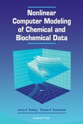 Cover: Nonlinear Computer Modeling of Chemical and Biochemical Data - Academic Press