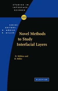 Abbildung von: Novel Methods to Study Interfacial Layers: Volume 11 - Elsevier