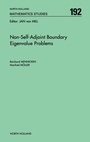Cover: Non-Self-Adjoint Boundary Eigenvalue Problems: Volume 192 - North-Holland