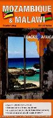 Abbildung von: Mozambique/Malawi Traveller Map - Tracks4Africa