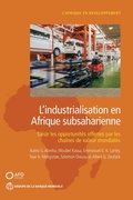 Cover: L'industrialisation En Afrique Subsaharienne - World Bank Publications
