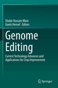Cover: Genome Editing - Springer