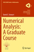 Cover: Numerical Analysis: A Graduate Course - Springer
