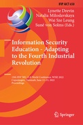 Cover: Information Security Education - Adapting to the Fourth Industrial Revolution - Springer
