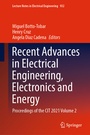Cover: Recent Advances in Electrical Engineering, Electronics and Energy - Springer