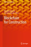 Cover: Blockchain for Construction - Springer