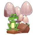 Cover: Frankie The Frog, Frankie never gives up - IngramSpark