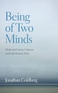 Cover: Being of Two Minds - Fordham University Press