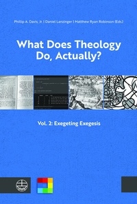 Enlarge image Cover: What Does Theology Do, Actually? - Evangelische Verlagsanstalt