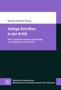 Cover: Heilige Schriften in der Kritik - Evangelische Verlagsanstalt