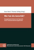 Cover: Wer hat die Autorit&auml;t? - Evangelische Verlagsanstalt