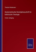 Cover: Oesterreichische Vierteljahresschrift fuer katholische Theologie - Salzwasser-Verlag