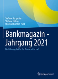 Abbildung von: Bankmagazin - Jahrgang 2021 - Springer Gabler