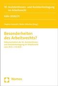 Cover: Besonderheiten des Arbeitsrechts? - Nomos