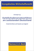 Cover: Kartellschadensersatzverfahren am Justizstandort Deutschland - Nomos