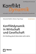 Cover: Konfliktdynamik in Wirtschaft und Gesellschaft - Nomos