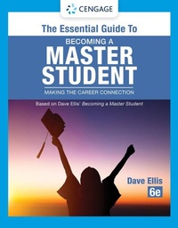 Enlarge image Cover: The Essential Guide to Becoming a Master Student, Loose-Leaf Version - CENGAGE Learning Custom Publishing