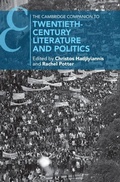 Cover: The Cambridge Companion to Twentieth-Century Literature and Politics - Cambridge University Press