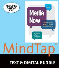Enlarge image Cover: Bundle: Media Now: Understanding Media, Culture, and Technology, 9th + Mindtap Communication Arts, 1 Term (6 Months) Printed Access Card - Cengage Learning