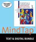 Cover: Bundle: Essentials of Understanding Abnormal Behavior, Loose-Leaf Version, 3rd + Mindtap Psychology, 1 Term (6 Months) Printed Access Card - Cengage Learning