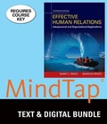 Cover: Bundle: Effective Human Relations: Interpersonal and Organizational Applications, Loose-Leaf Version, 13th + Mindtap Management, 1 Term (6 Months) Printed Access Card - Cengage Learning