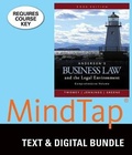 Cover: Bundle: Anderson's Business Law and the Legal Environment, Comprehensive Volume, Loose-Leaf Version, 23rd + Mindtap Business Law, 1 Term (6 Months) Printed Access Card - Cengage Learning