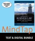 Cover: Bundle: Anderson's Business Law and the Legal Environment, Standard Volume, Loose-Leaf Version, 23rd + Mindtap Business Law, 1 Term (6 Months) Printed Access Card - Cengage Learning