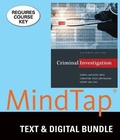 Cover: Bundle: Criminal Investigation, Loose-Leaf Version, 11th + Mindtap Criminal Justice, 1 Term (6 Months) Printed Access Card - Cengage Learning