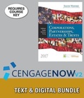 Cover: Bundle: South-Western Federal Taxation 2017: Corporations, Partnerships, Estates and Trusts, 40th + H&r Block(tm) Premium & Business Access Code for Tax Filing Year 2015 + RIA Checkpoint, 1 Term (6 Months) Printed Access Card + Cengagenowv2, 1 Term Printe - Cengage Learning