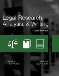 Enlarge image Cover: Bundle: Legal Research, Analysis, and Writing, Loose-Leaf Version, 4th + Mindtap Paralegal, 1 Term (6 Months) Printed Access Card - Cengage Learning