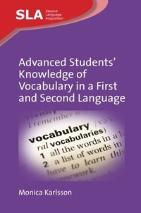 Abbildung von: Advanced Students' Knowledge of Vocabulary in a First and Second Language - Multilingual Matters