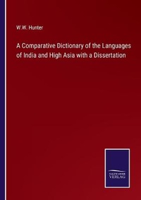 Enlarge image Cover: A Comparative Dictionary of the Languages of India and High Asia with a Dissertation - Salzwasser-Verlag