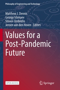 Enlarge image Cover: Values for a Post-Pandemic Future - Springer