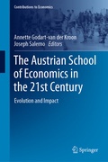 Cover: The Austrian School of Economics in the 21st Century - Springer