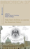 Cover: Holy See's Archives as sources for American history - Edizioni Sette Citt&agrave;