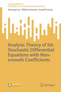 Cover: Analytic Theory of It&ocirc;-Stochastic Differential Equations with Non-smooth Coefficients - Springer