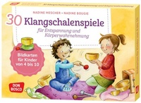 Abbildung von: 30 Klangschalenspiele für Entspannung und Körperwahrnehmung - Don Bosco Medien