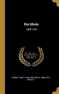 Enlarge image Cover: Die Mode - Wentworth Press