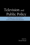 Cover: Television and Public Policy - Routledge