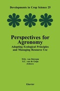 Cover: Perspectives for Agronomy: Volume 25 - Elsevier